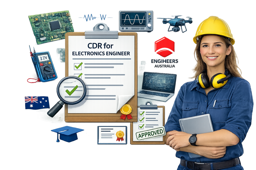 CDR For Electronics Engineer For Migratration Skills Assessment By Engineers Australia